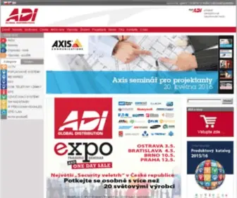 AdiGlobal.cz(Poplachové systémy) Screenshot