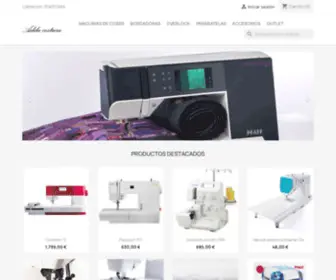 Adilacostura.es(Tienda OnLine PFAFF Maquinas de Coser y Accesorios Madrid) Screenshot