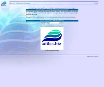 Adilaswebservices.biz(Web/Customer) Screenshot