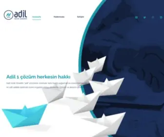 Adilvarlik.com.tr(Adil Varlık) Screenshot