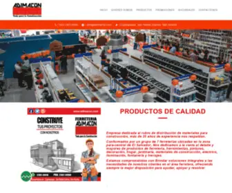 Adimacon.com(Inicio) Screenshot