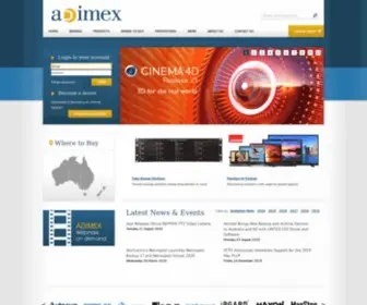 Adimex.com.au Screenshot