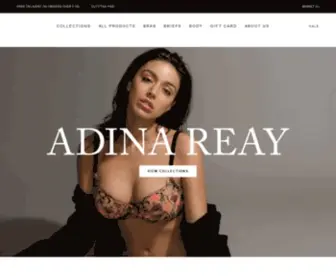 Adinareay.com(Adina Reay) Screenshot