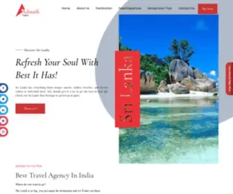 Adinathyatra.com(Best Travel Agency) Screenshot