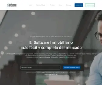 Adinco.net(Software Inmobiliario Adinco) Screenshot