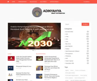 Adinyahya.com(Tumpukan Artikel Tentang Teknologi) Screenshot