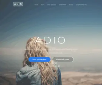 Adioaz.com(Adio Chiropractic) Screenshot