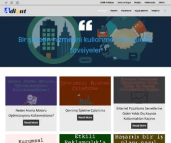 Adiont.com(Ana sayfa) Screenshot