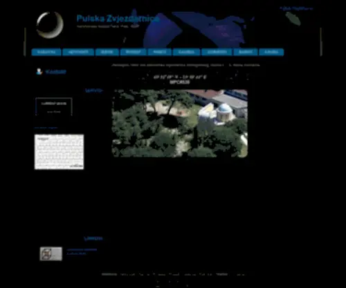 Adip.hr(Astronomsko društvo "Istra" Pula) Screenshot