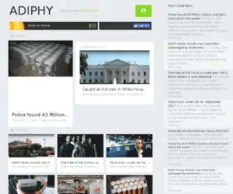 Adiphy.com(Adiphy) Screenshot