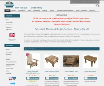 Adirondack.co.uk(Garden Furniture) Screenshot