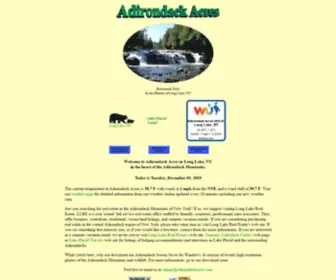 Adirondackacres.com(Adirondack Acres) Screenshot