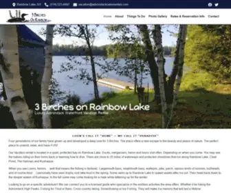 Adirondackcabinrentals.com(Adirondack Vacation Rental) Screenshot