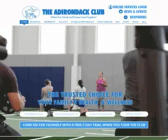 Adirondackclub.com(The Adirondack Club) Screenshot