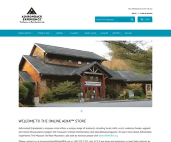 Adirondackmuseumstore.com(The ADKX Store) Screenshot