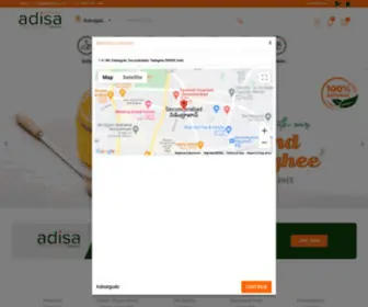 Adisafarms.com(Organic Food Products & Groceries Online in Hyderabad) Screenshot