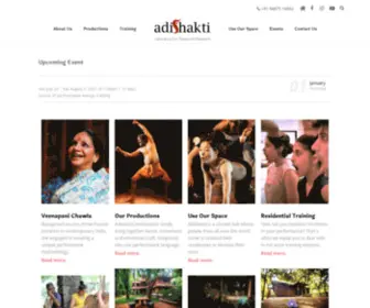 Adishaktitheatrearts.com(Laboratory For Theatre Art Research) Screenshot
