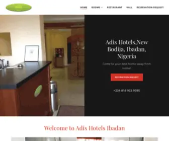 Adishotels.com(Adis Hotels Ibadan) Screenshot