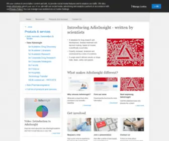 Adisinsight.com(New AdisInsight) Screenshot