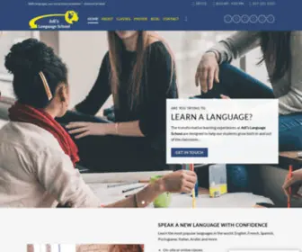 Adislanguageschool.com(Adi's Language School) Screenshot