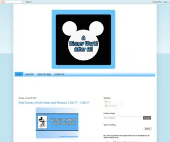 Adisneyworldafterall.com(It's A Disney World After All) Screenshot