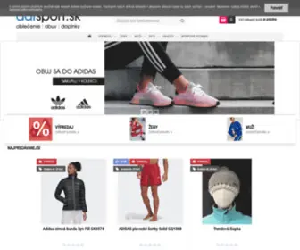 Adisport.sk(Oblečenie) Screenshot