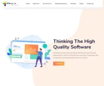 Adit24X7.com(ADIT24x7 has been providing highly) Screenshot