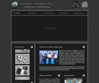 Adithyaeng.com(Adithya Engineering) Screenshot