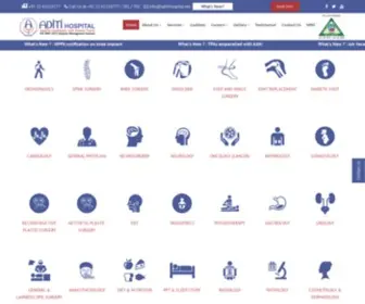 Aditihospitalmulund.com(Aditi hospital) Screenshot