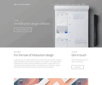 Aditikulkarni.com(Aditi Kulkarni) Screenshot