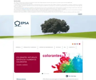 Aditivosalimentarios.es(EPSA) Screenshot
