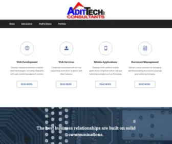 Adittech.com(AditTech Consultants AditTech Consultants) Screenshot