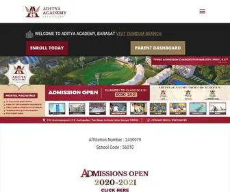 Adityaacademysecondary.com(Top Co) Screenshot