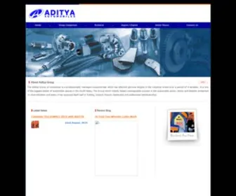 Adityaautomobiles.com(Aditya Automobiles) Screenshot