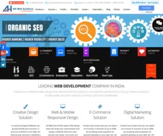 Adityahosting.com(Website Design Company) Screenshot