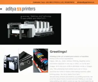 Adityaprinters.in(Aditya Printers) Screenshot