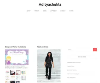 Adityashukla.co(Adityashukla) Screenshot