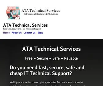 Adityatechnicalassistance.com(Fast, Safe, Secure and Free Technical Support) Screenshot