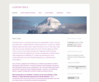 Adivinespace.com(A DIVINE SPACE) Screenshot