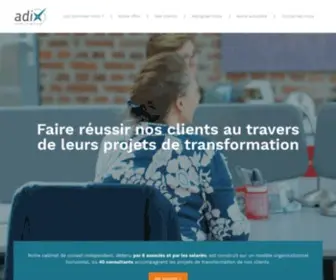 Adix.fr(Cabinet de conseil) Screenshot