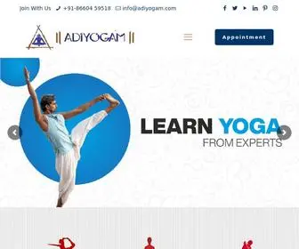 Adiyogam.com(HOME) Screenshot