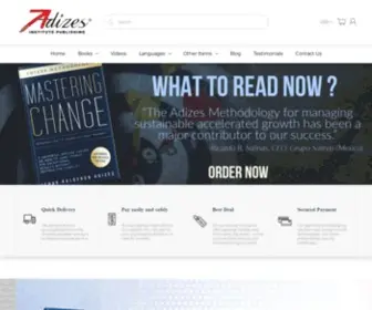 Adizesbooks.com(Adizes Institute Publications) Screenshot