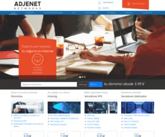 Adjenet.net(Mantenimiento) Screenshot