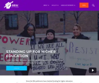 Adjunctaction.org(Adjunct Action) Screenshot