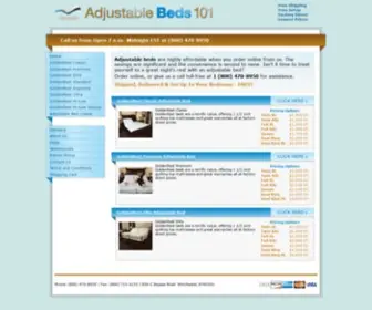 Adjustable-Beds-Adjustable-Bed.com(Adjustable Beds) Screenshot