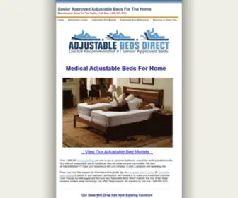 Adjustablebed.tv(Adjustable Beds Direct) Screenshot