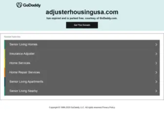 Adjusterhousingusa.com(Homeowners) Screenshot