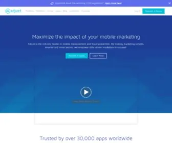 Adjust.io(Accelerate your app’s growth with Adjust) Screenshot