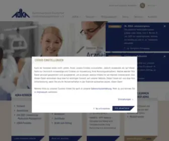 Adka.de(Der Bundesverband Deutscher Krankenhausapotheker (ADKA)) Screenshot