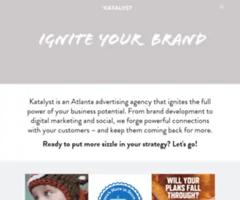 Adkatalyst.com(Katalyst) Screenshot